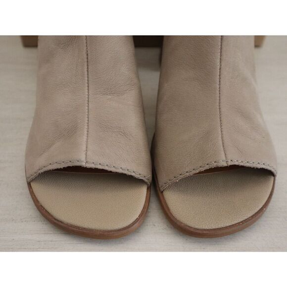 Lucky Brand Women's Sz 10M Dune/Beige Saimy Cutout Peep-Toe Dress Sandals - Picture 6 of 8